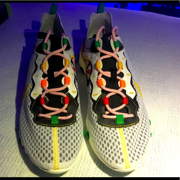 Nike React Men’s Size 9 Multicolor Running Shoes - Picture 2 of 14